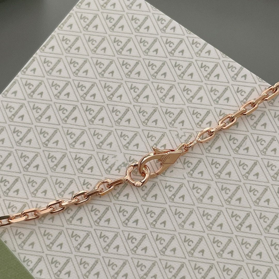 [⭐Mova]Mova SPRING 15 MOTIFS ROSE GOLD NECKLACE