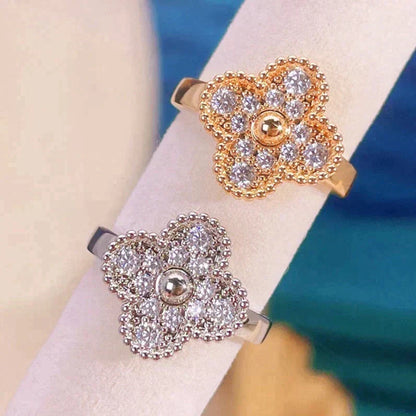 [⭐Mova]CLOVER DIAMOND RING