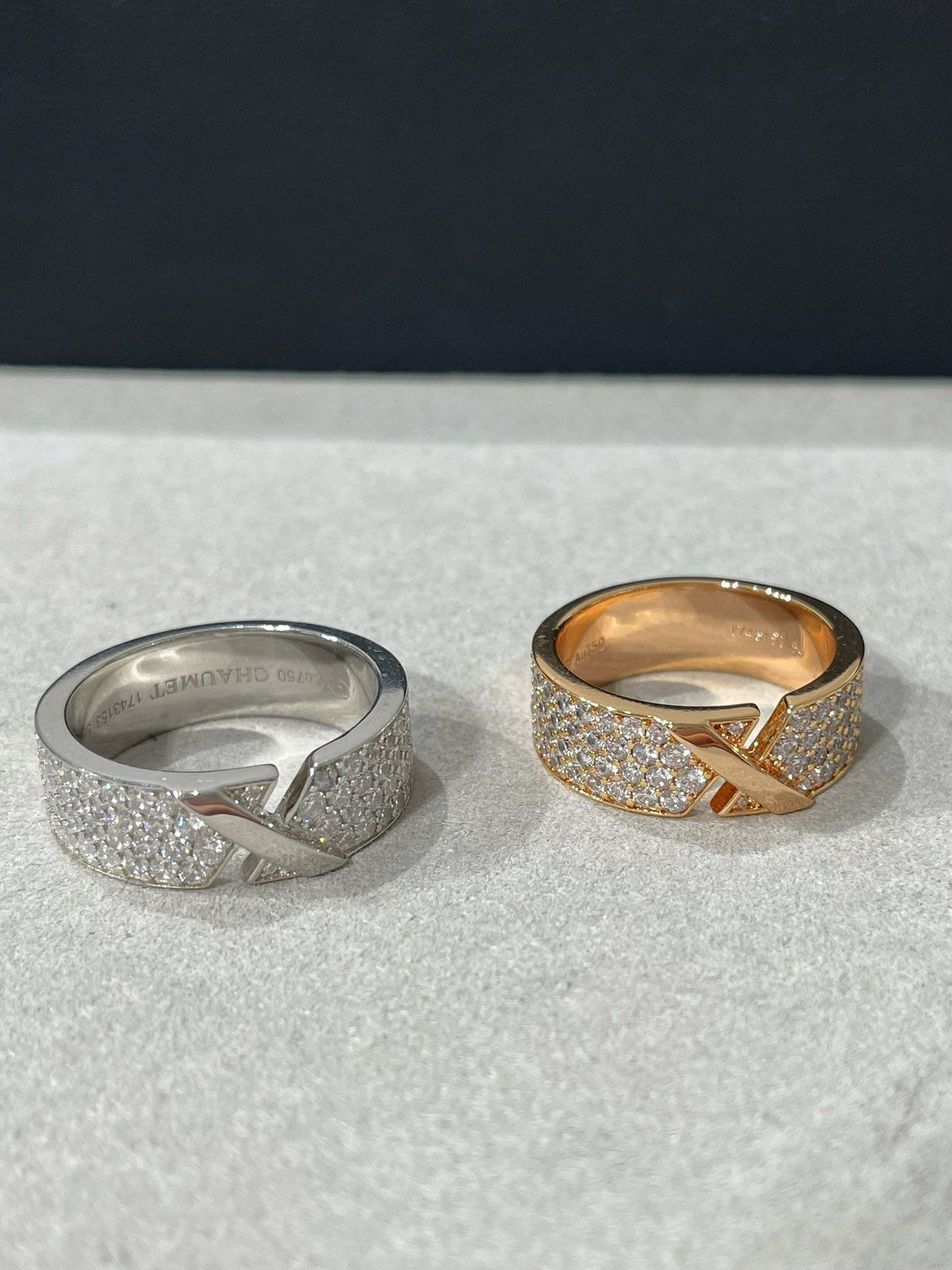 [⭐Mova]LIENS EVIDENCE  DIAMOND PAVED RING