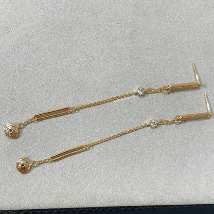 [⭐Mova]CHAINE CHAOS DIAMOND DROP EARRINGS