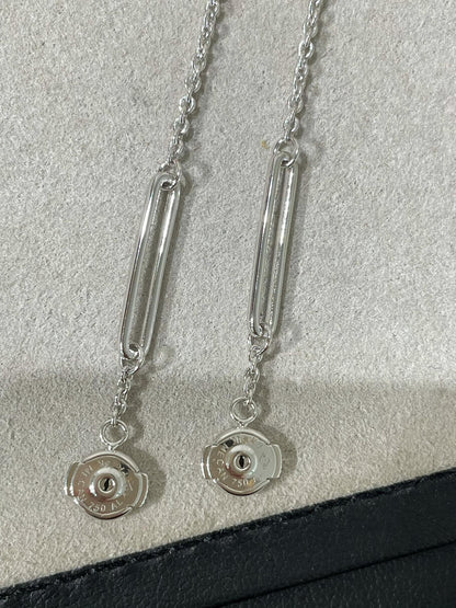 [⭐Mova]CHAINE CHAOS DIAMOND DROP EARRINGS