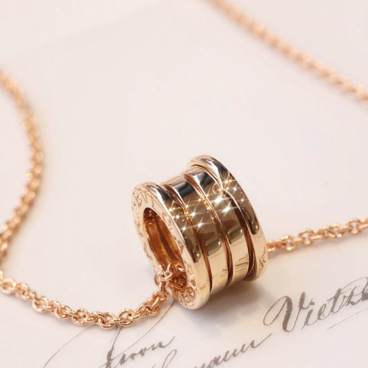 [⭐Mova]ZERO 1 PINK GOLD NECKLACE