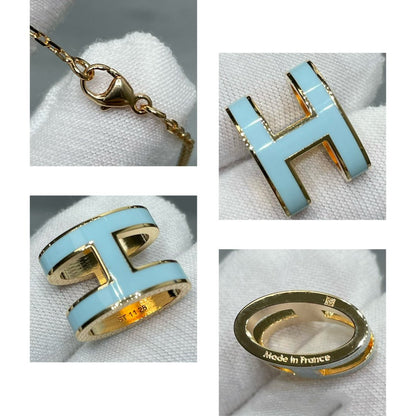 [⭐Mova]POP H SKY BLUE NECKLACE