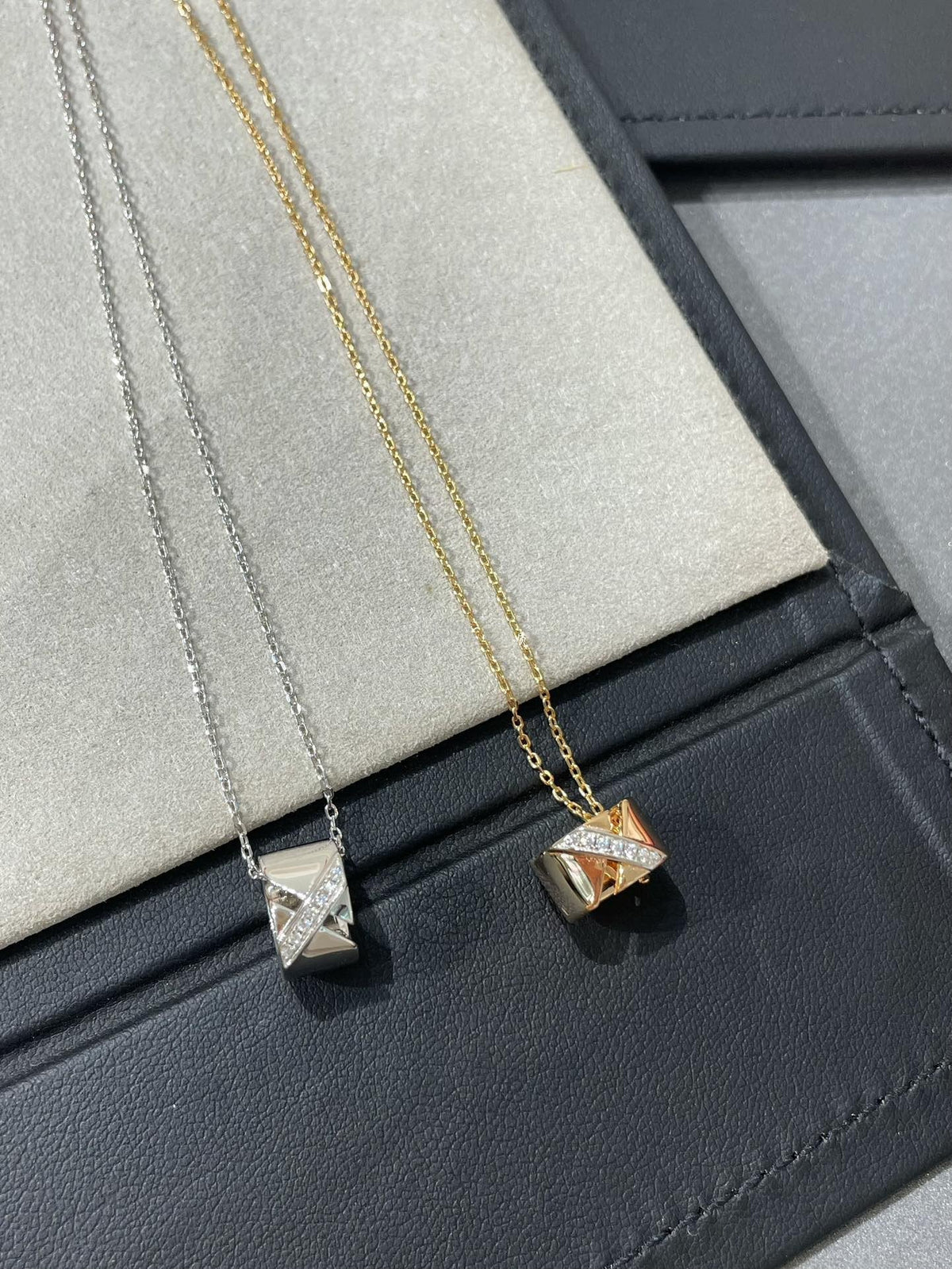 [⭐Mova]LIENS EVIDENCE DIAMOND NECKLACE