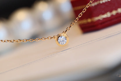 [⭐Mova]DAMOUR DIAMOND NECKLACE