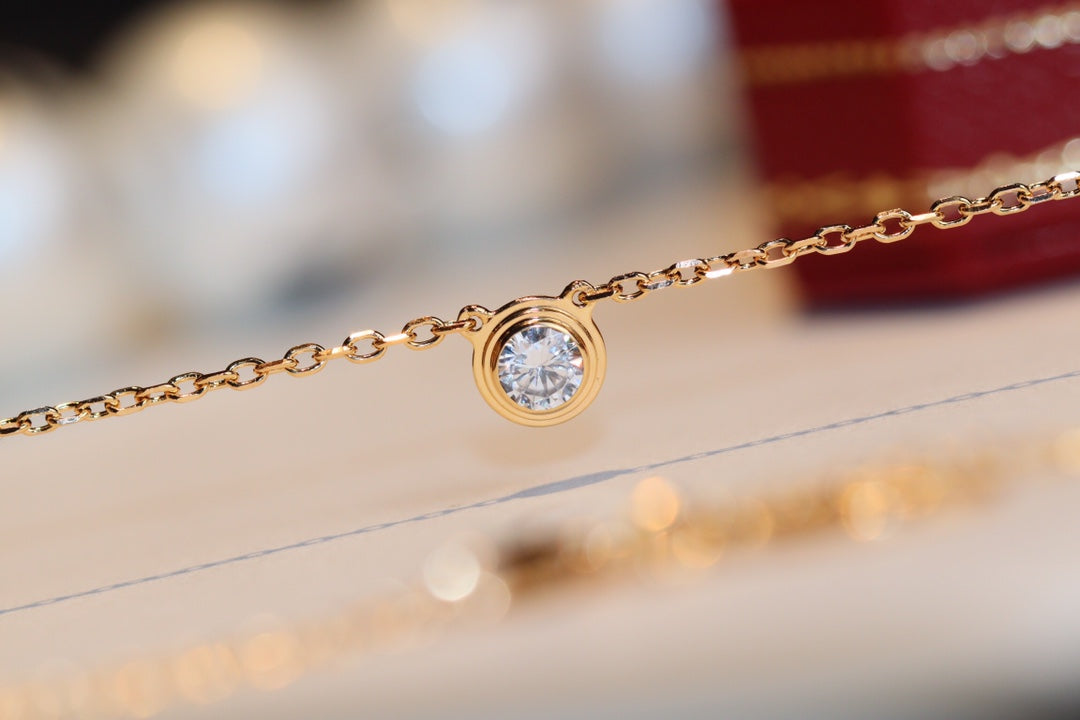 [⭐Mova]DAMOUR DIAMOND NECKLACE