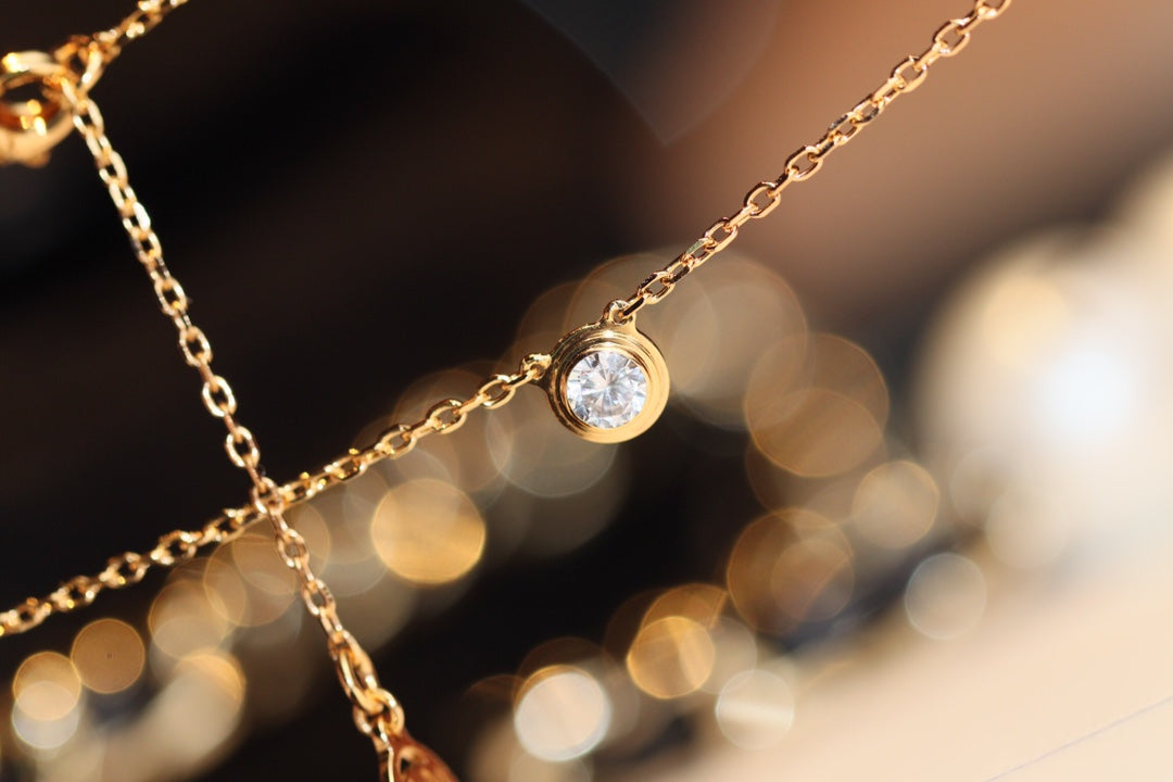 [⭐Mova]DAMOUR DIAMOND NECKLACE
