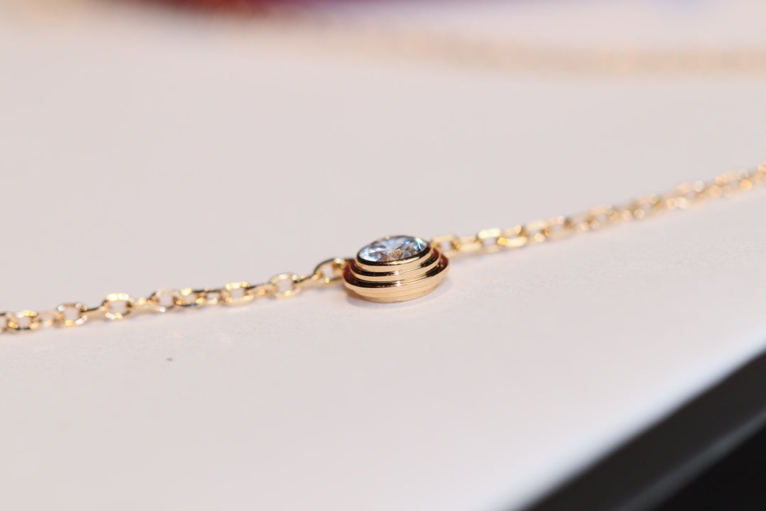 [⭐Mova]DAMOUR DIAMOND NECKLACE