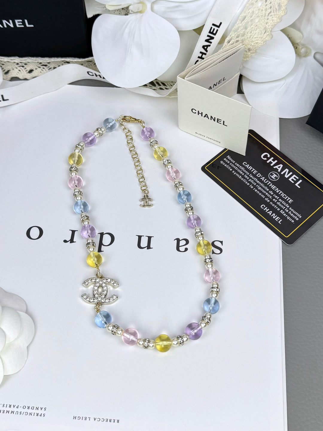 [⭐Mova]26C New Spring Collection Colorful Transparent Resin Necklace