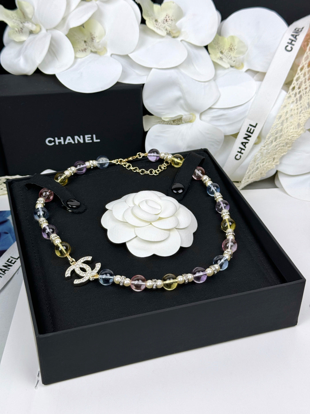 [⭐Mova]26C New Spring Collection Colorful Transparent Resin Necklace