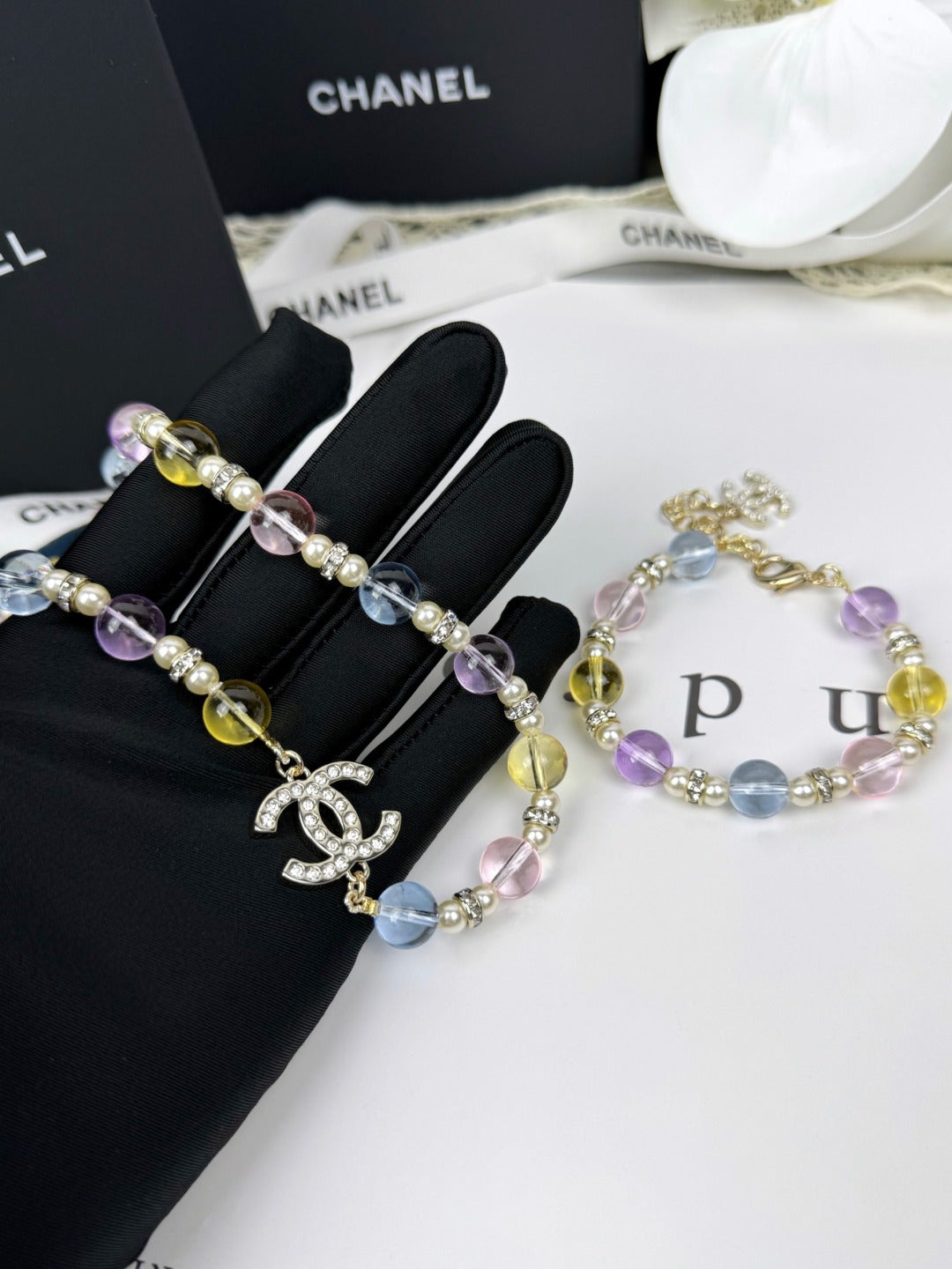 [⭐Mova]26C New Spring Collection Colorful Transparent Resin Necklace