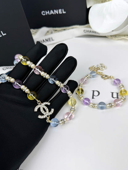[⭐Mova]26C New Spring Collection Colorful Transparent Resin Necklace
