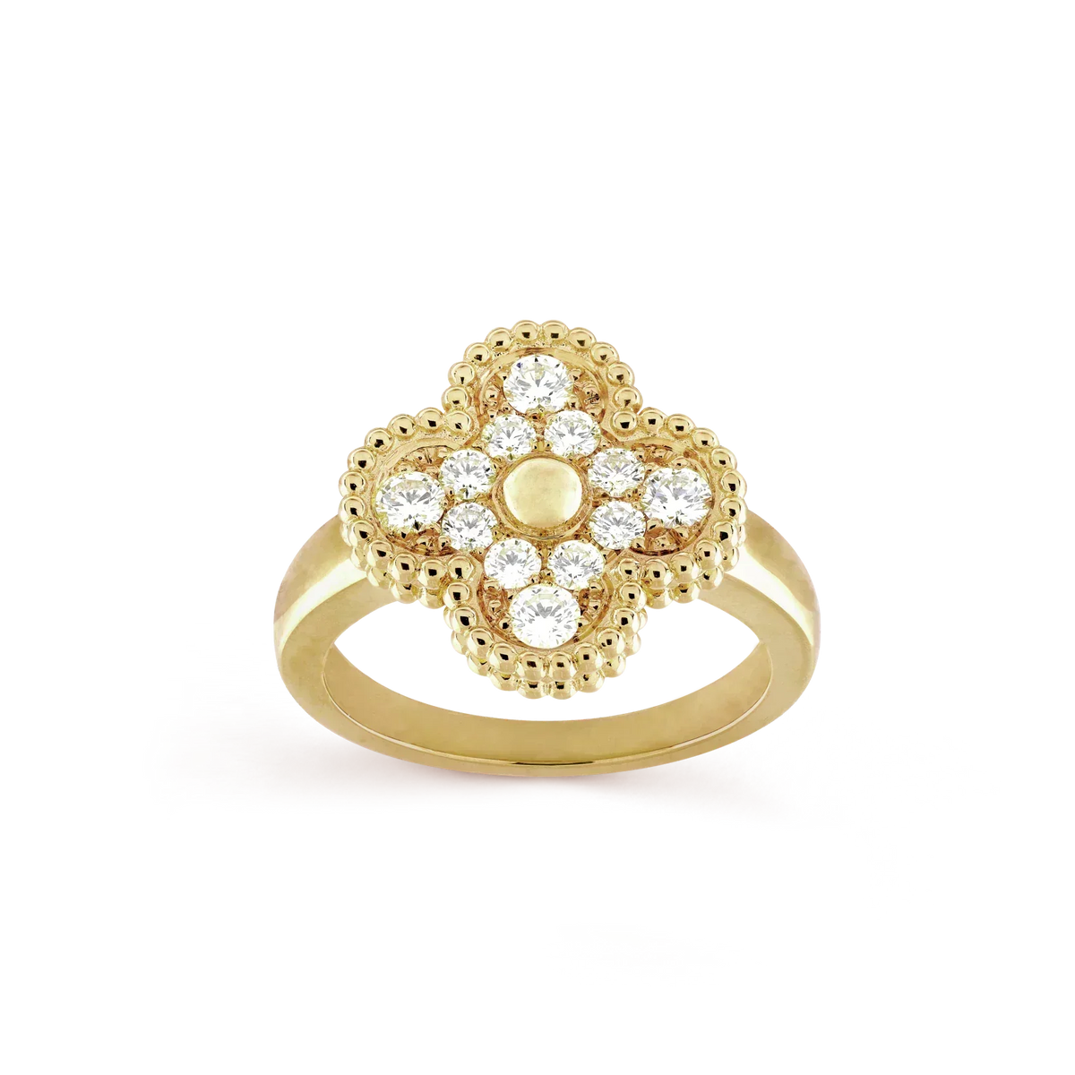 [⭐Mova]CLOVER DIAMOND RING