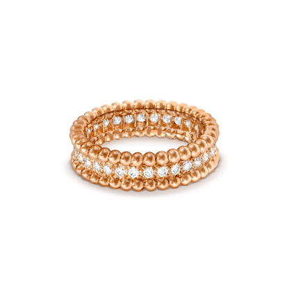 [⭐Mova]PERLEE DIAMOND ROSE GOLD RING