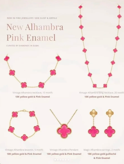[⭐Mova]26 NEW PINK BUBBLE ENAMEL SET