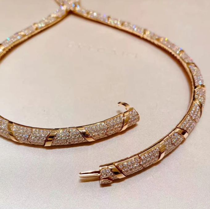 [⭐Mova]HAUTE COUTURE GOLD SERPENTI NECKLACE