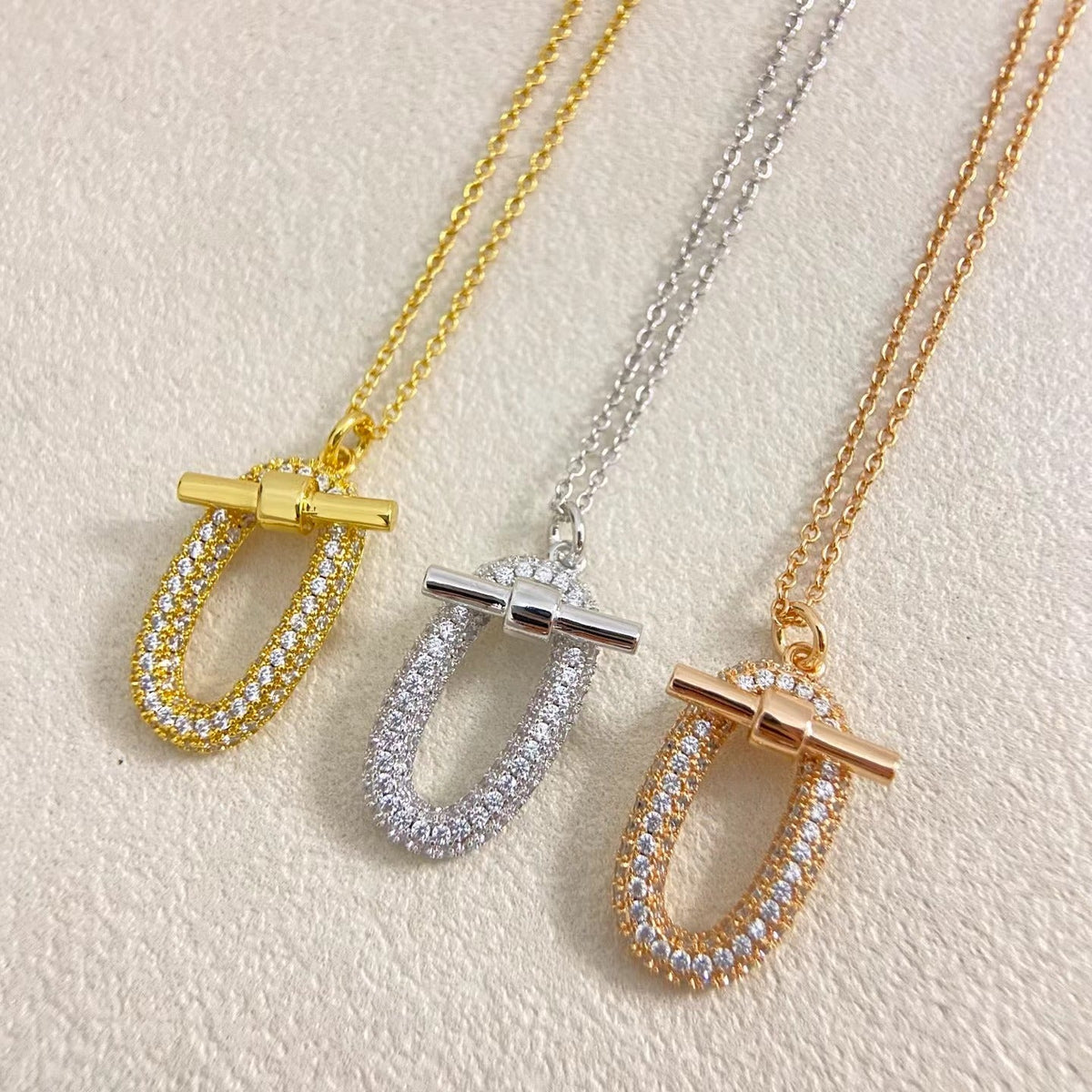[⭐Mova]HM DIAMOND NECKLACE