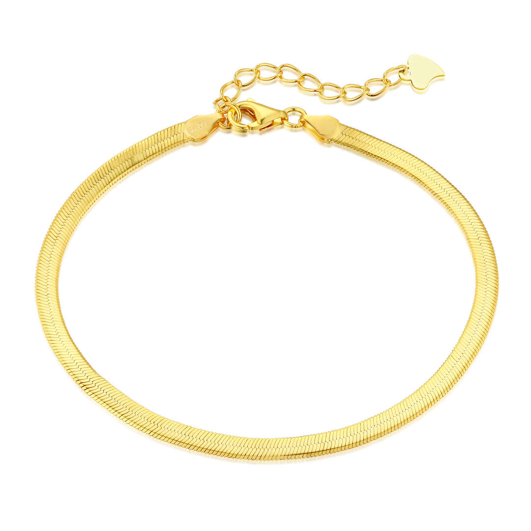 [⭐Mova Jewelry]Flat Snake Bone Chain Blade Necklace