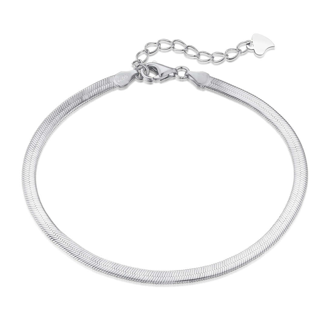 [⭐Mova Jewelry]Flat Snake Bone Chain Blade Necklace