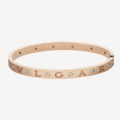 [⭐Mova]ZERO 1 PINK GOLD 12 DIAMONDS BRACELET