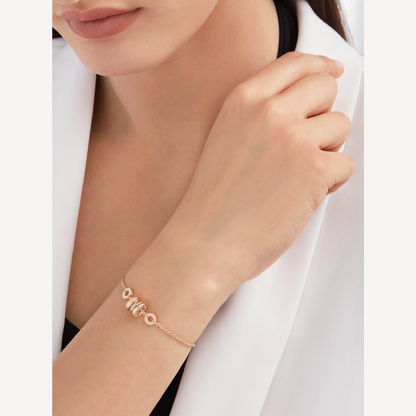 [⭐Mova]ZERO 1 SOFT PINK GOLD BRACELET