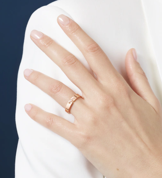 [⭐Mova]ALLIANCE LIENS VIDENCE DIAMOND 4MM RING