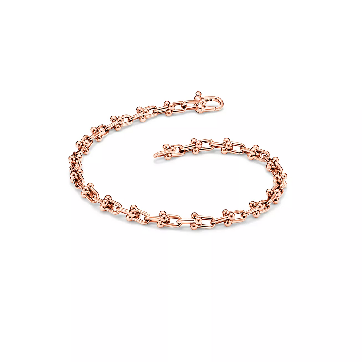 [⭐Mova Jewels]HARDWEAR MICRO LINK 44 MOTIF PINK GOLD BRACELET