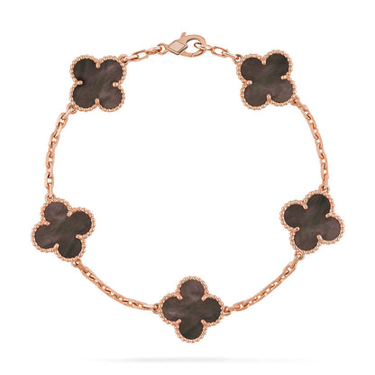 [⭐Mova] CLOVER 5 MOTIF GRAY MOP BRACELET COLLECTION