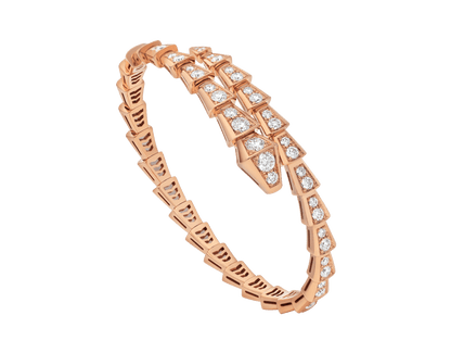 [⭐Mova]SERPENTI BRACELET 6.8MM PINK GOLD DIAMOND