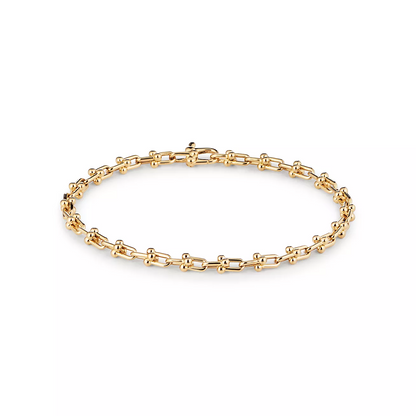 [⭐Mova Jewels]HARDWEAR MICRO LINK 44 MOTIF GOLD BRACELET