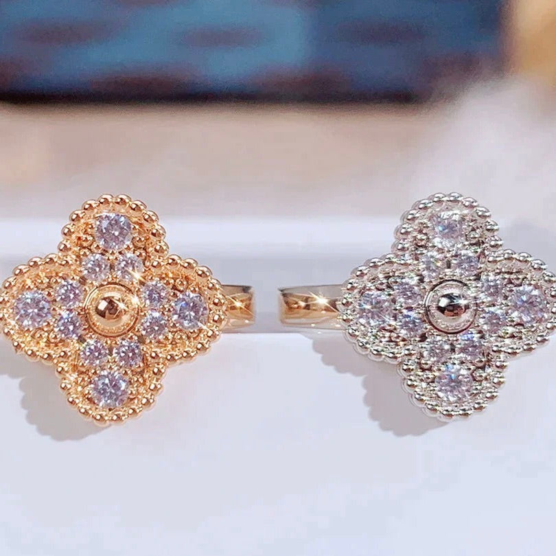 [⭐Mova]CLOVER DIAMOND RING