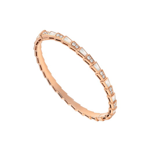 [⭐Mova]SERPENTI BRACELET PINK GOLD MOP DIAMOND