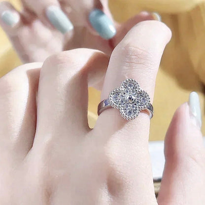 [⭐Mova]CLOVER DIAMOND RING