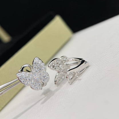 [⭐Mova]BUTTERFLY ALL DIAMOND EARRINGS