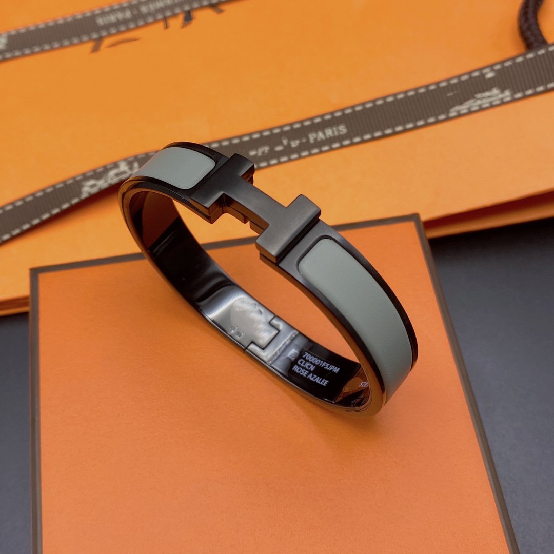 [⭐Mova]CLIC HM SO BLACK GREY BRACELET