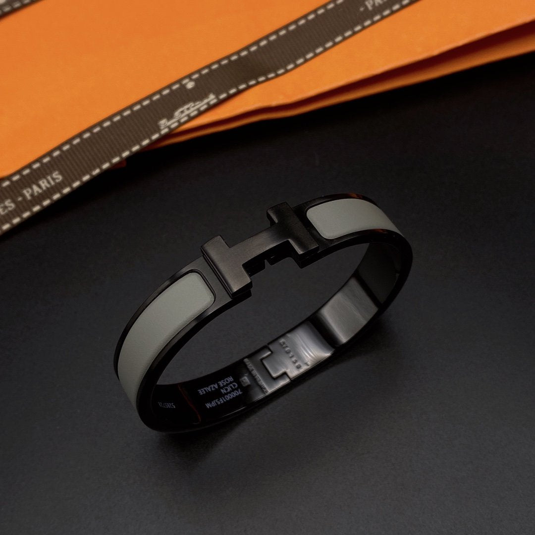 [⭐Mova]CLIC HM SO BLACK GREY BRACELET