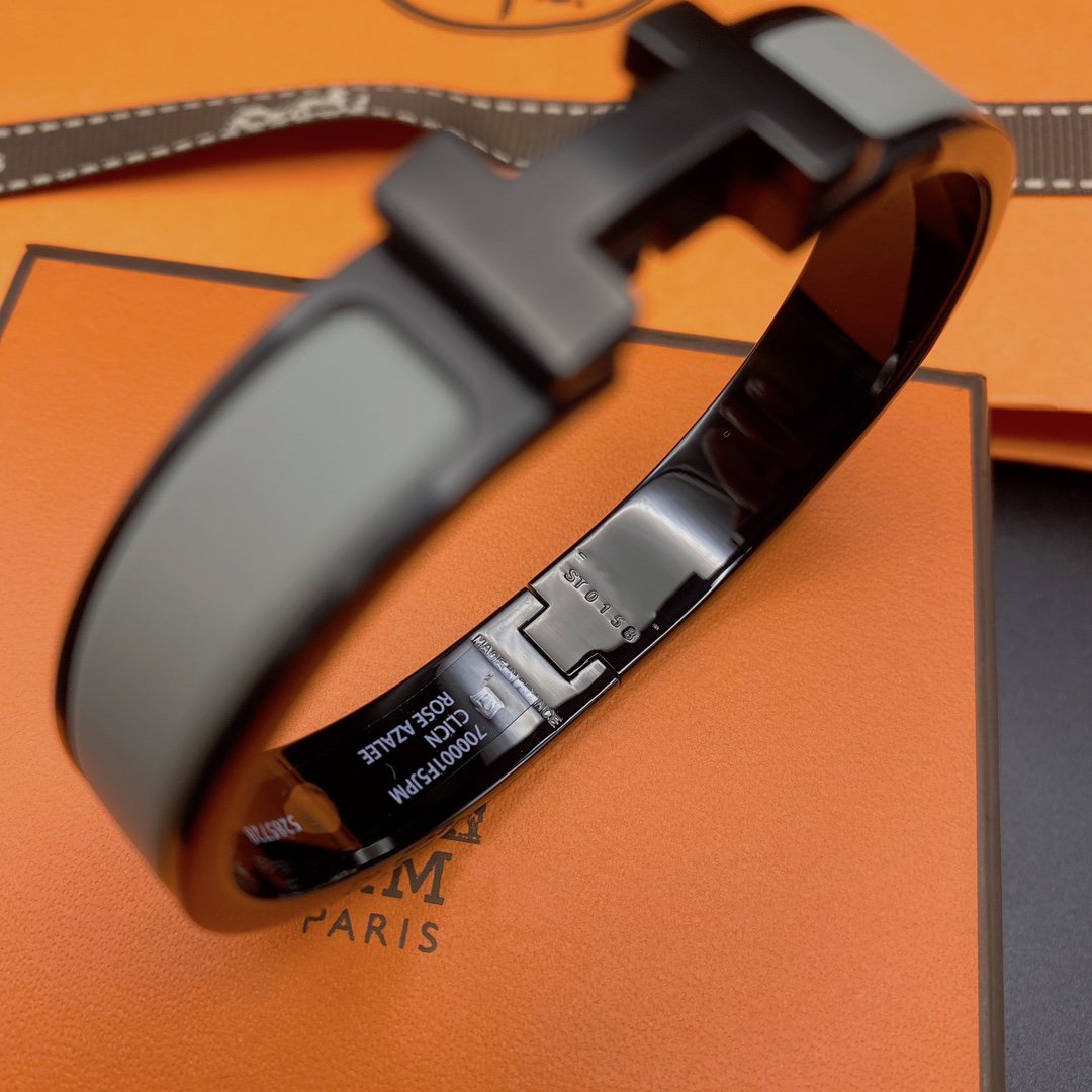 [⭐Mova]CLIC HM SO BLACK GREY BRACELET