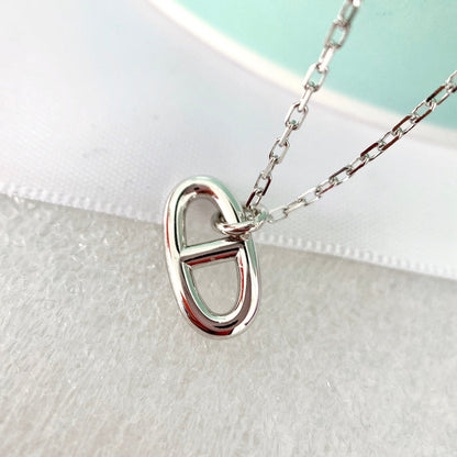 [⭐Mova]HM PIG NOSE NECKLACE