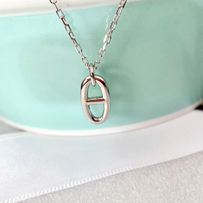 [⭐Mova]HM PIG NOSE NECKLACE