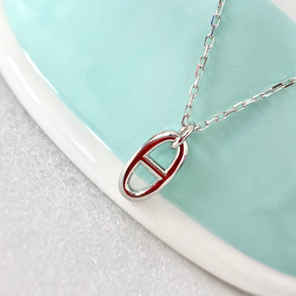 [⭐Mova]HM PIG NOSE NECKLACE