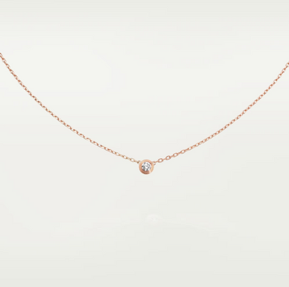 [⭐Mova]DAMOUR DIAMOND NECKLACE