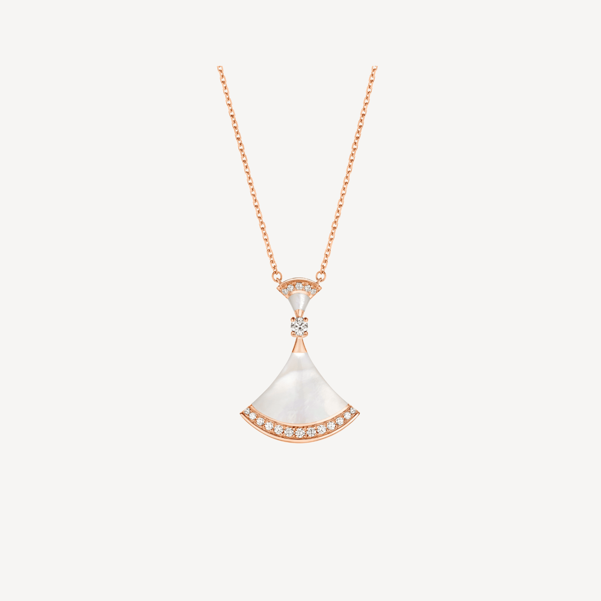 [⭐Mova]DREAM NECKLACE MOP PINK GOLD DIAMOND