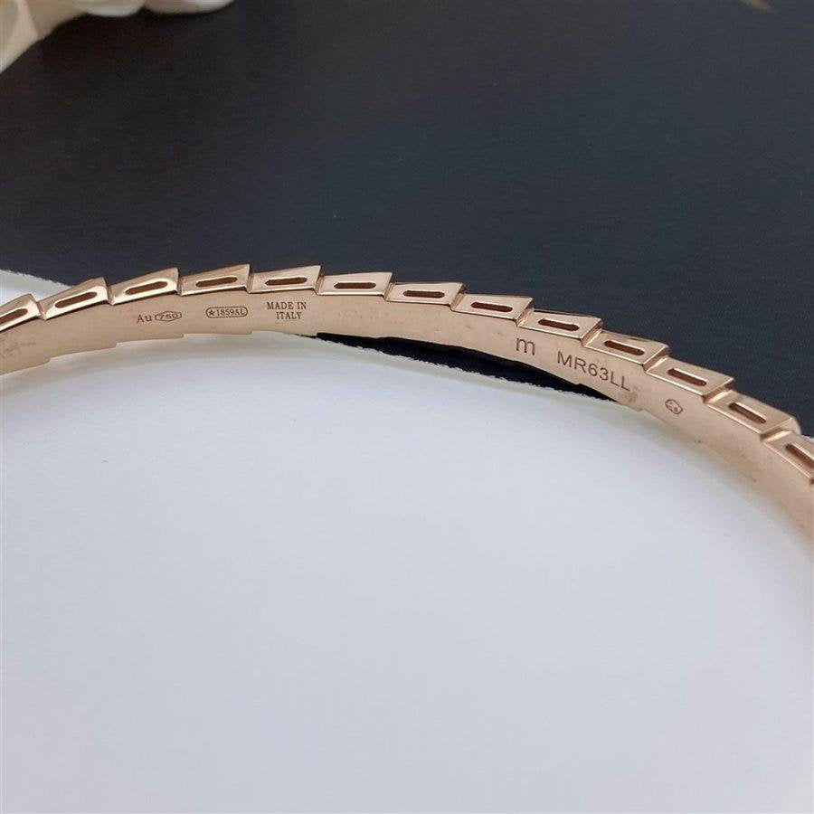 [⭐Mova]SERPENTI BRACELET PINK GOLD MOP DIAMOND