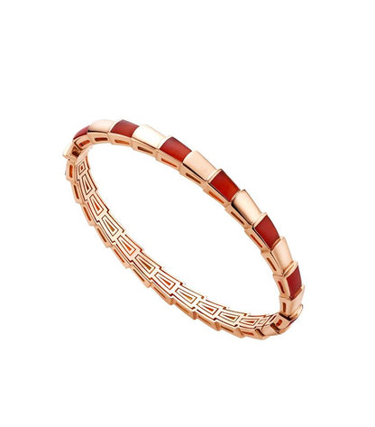 [⭐Mova]SERPENTI BRACELET PINK GOLD RUBELLITE