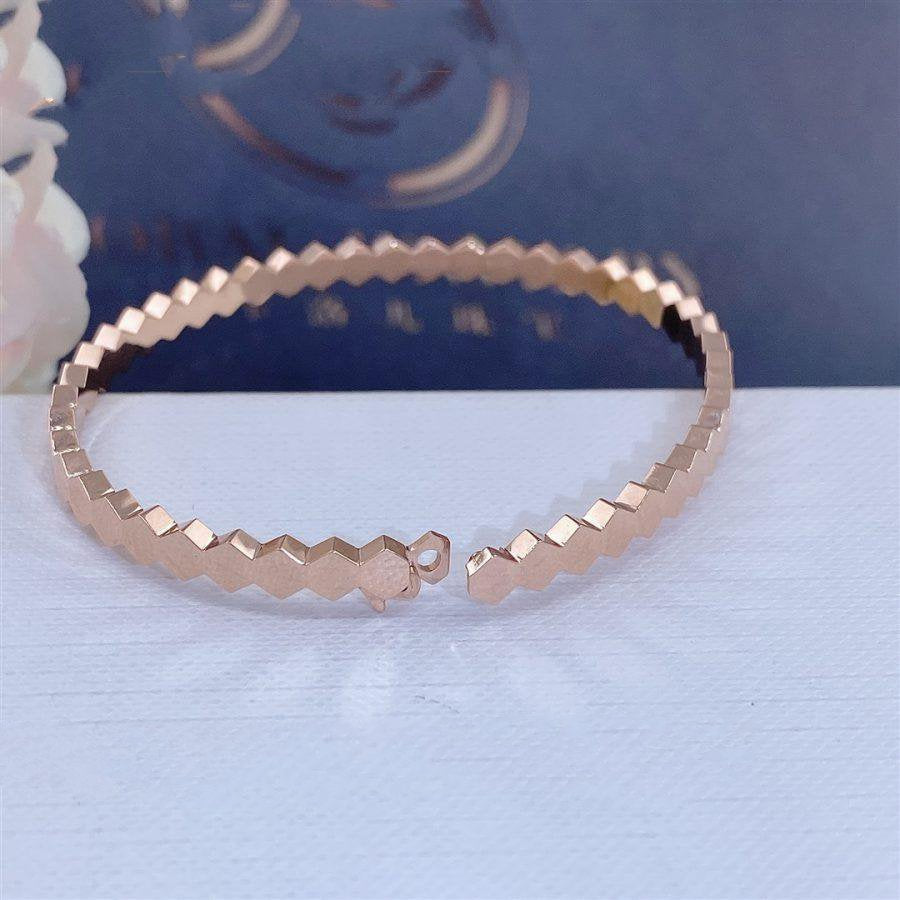 [⭐Mova]BEE LOVE PINK GOLD BRACELET