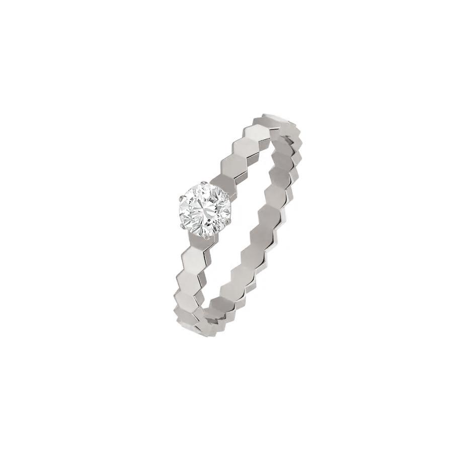[⭐Mova]BEE LOVE RING SILVER 1 DIAMOND