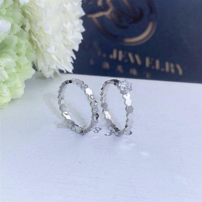 [⭐Mova]BEE LOVE RING SILVER 1 DIAMOND