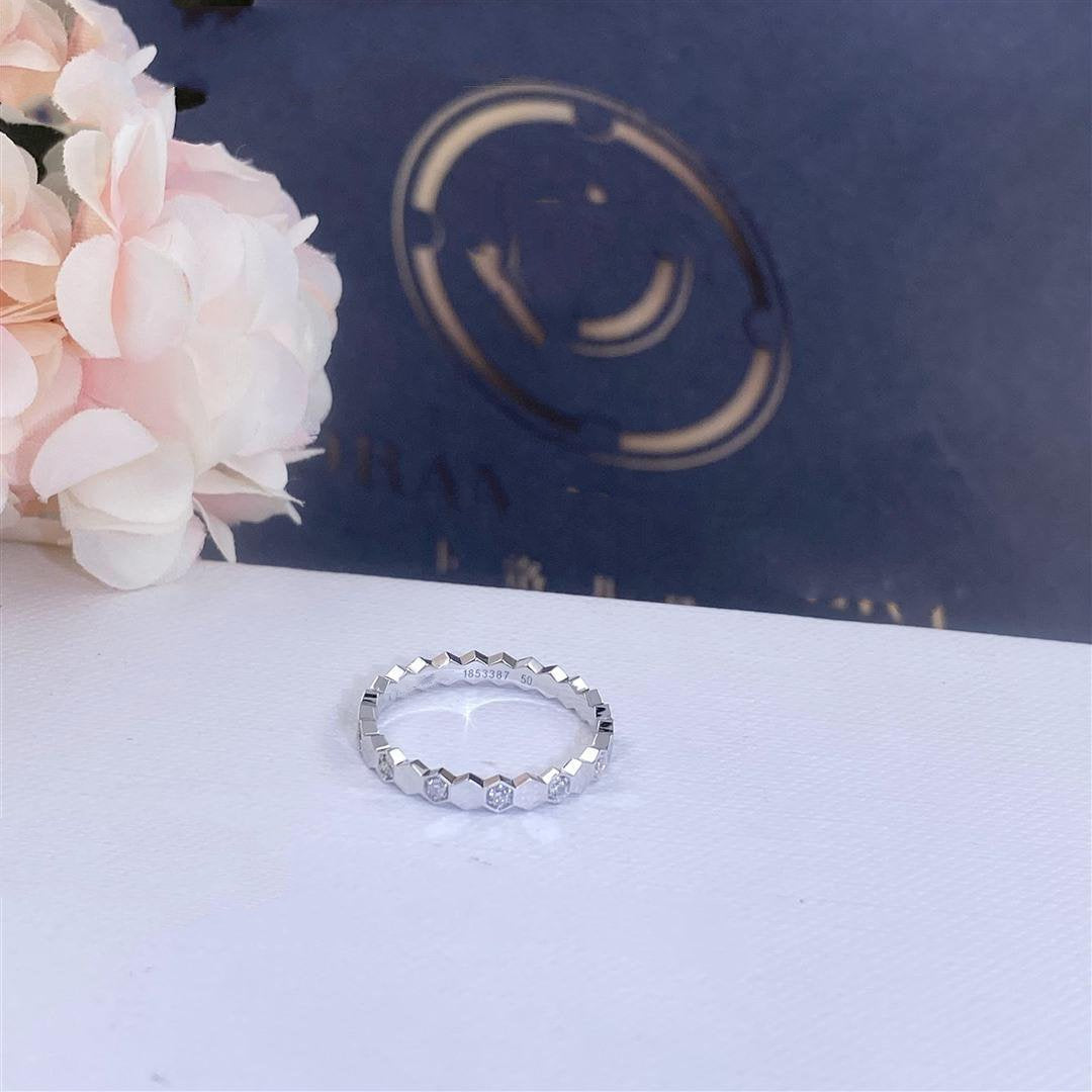 [⭐Mova]BEE LOVE RING SILVER DIAMOND