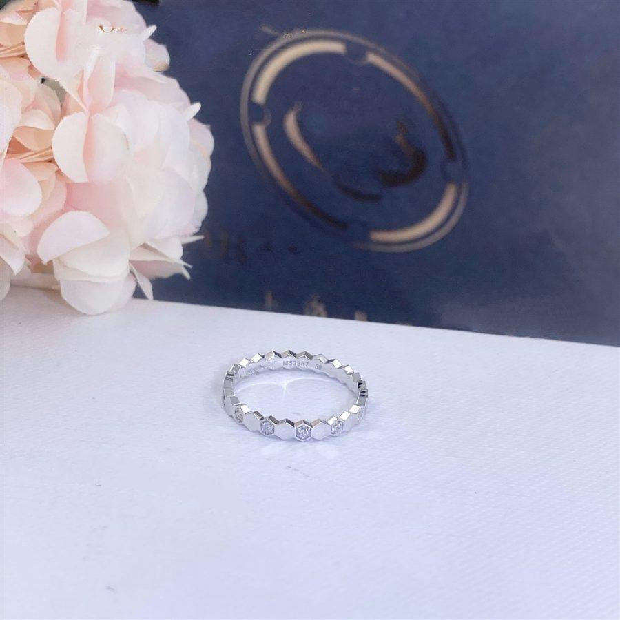 [⭐Mova]BEE LOVE RING SILVER DIAMOND