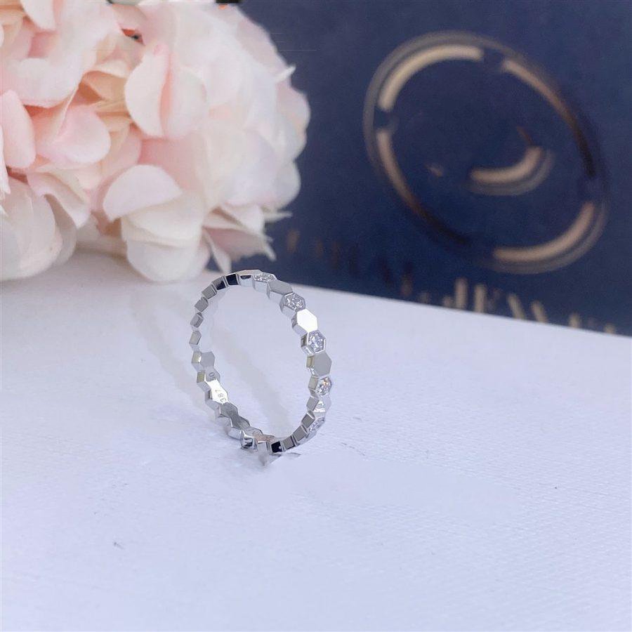 [⭐Mova]BEE LOVE RING SILVER DIAMOND